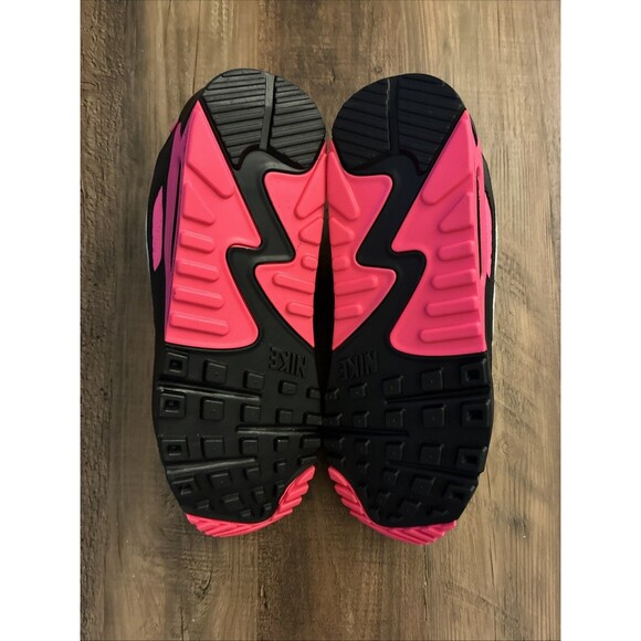 Nike Air Max 90 Men Size 10 Black Grey Hyper Pink Shoes DM0029-010 New main image 6